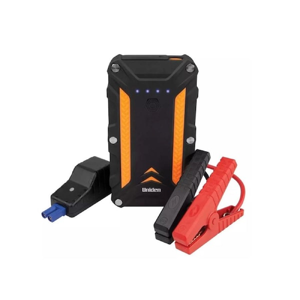 UNIDEN Waterproof Jumper Lead Car Start Emergency Kit with Powerbank 4WD