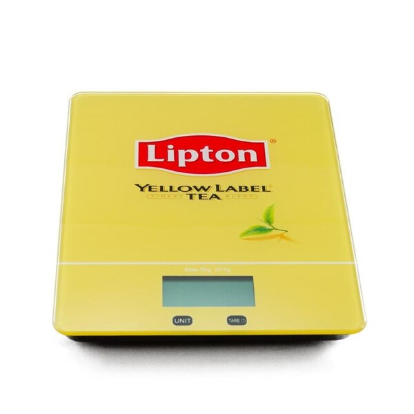 Kitchen Digital Scales Lipton Yellow Weights up to 5kg