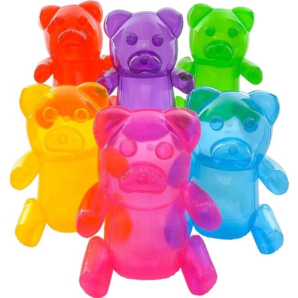 Inflatable Gummy Bear Assorted