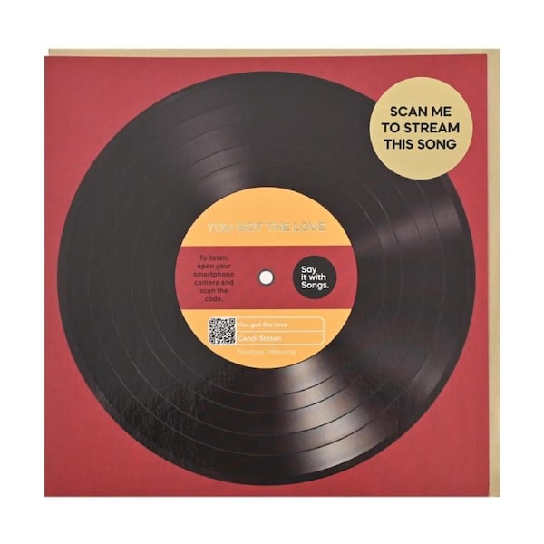 Say It With Songs Greeting Card You Got The Love Candi Staton 16.5x16.4cm
