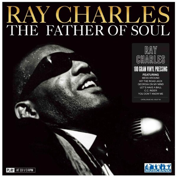 Karrex Long Play Vinyl Music Record Ray Charles The Father Of Soul 30x30cm