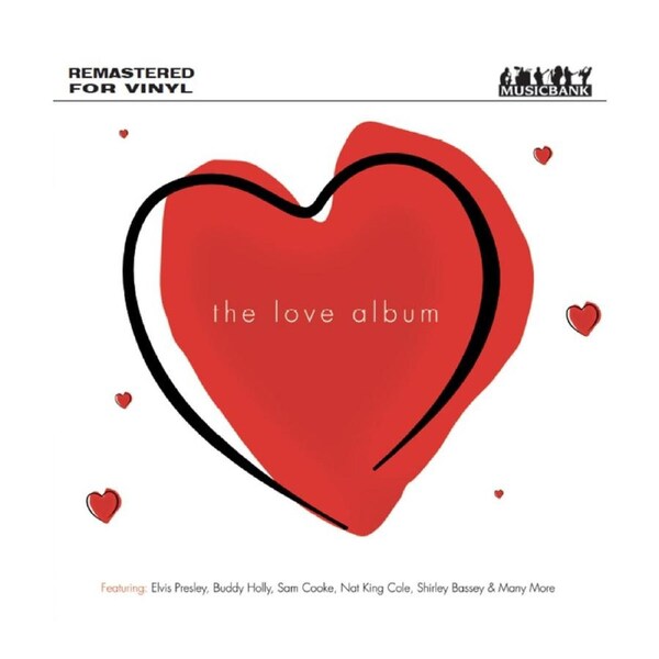 Karrex Long Play Vinyl Music Record The Love Album Remastered Songs 30x30cm