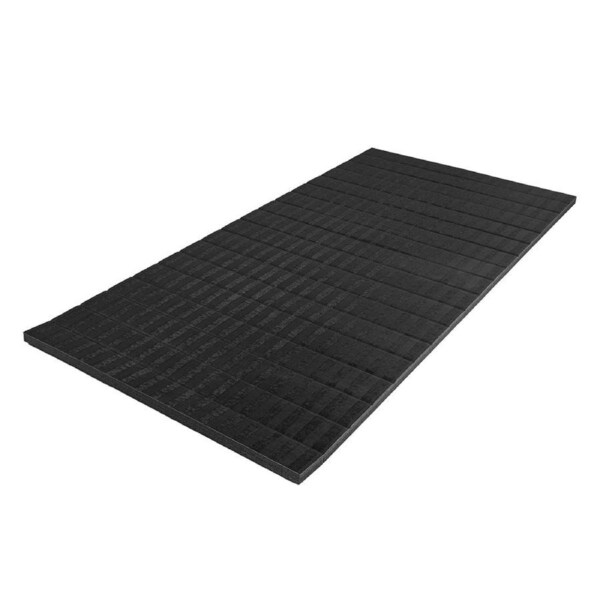 Roll Out Workout Mat - Dollamur Flexi Roll - Black