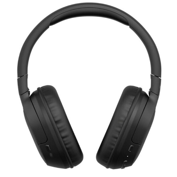 Belkin SoundForm Surround Wireless Over-The-Ear Headphones + USB-C Cable (1.2M) + Audio Cable (3.5mm) (1.2M) - Black (AUD009FQBK), 2 Years Warranty