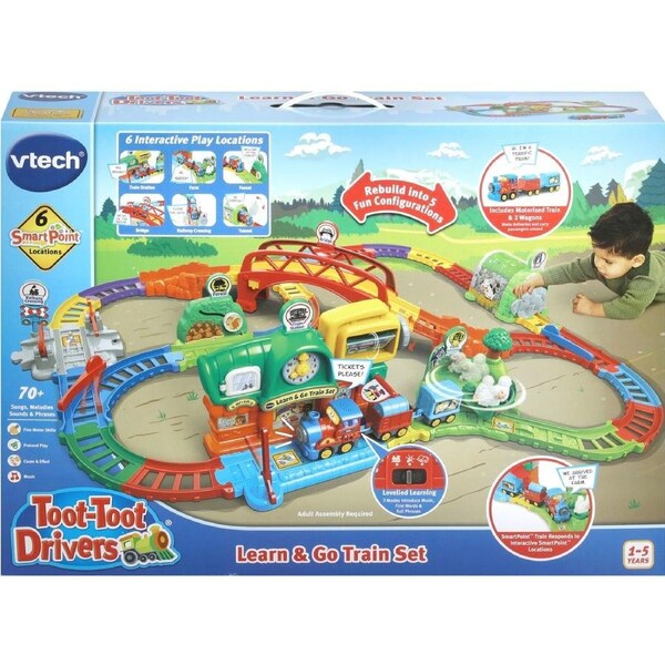 VTech Toot-Toot Drivers Learn and Go Train Set
