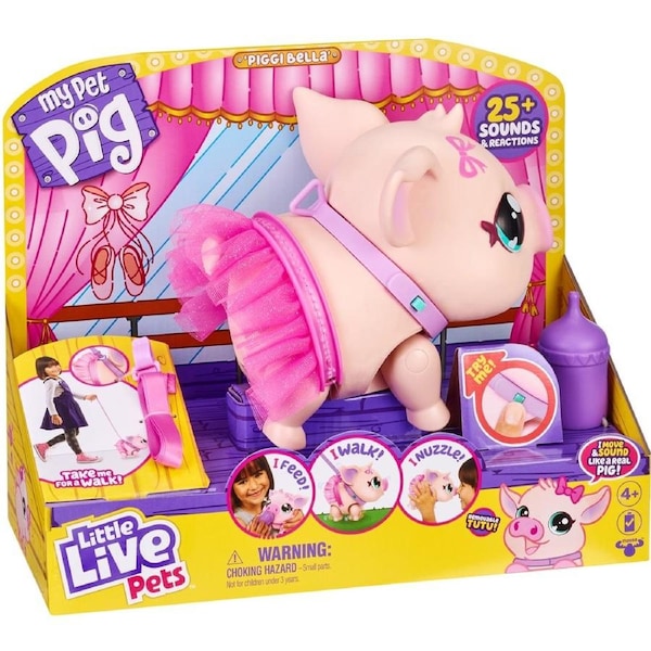 Little Live Pets - My Walking Pig: Piggi Bella