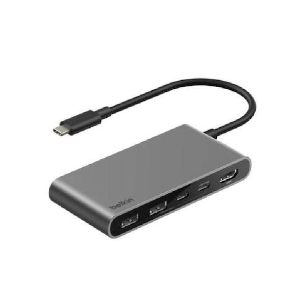 Belkin Connect 5-Port USB-C Hub with Dual USB-C Ports - (AVC022fqSGY)