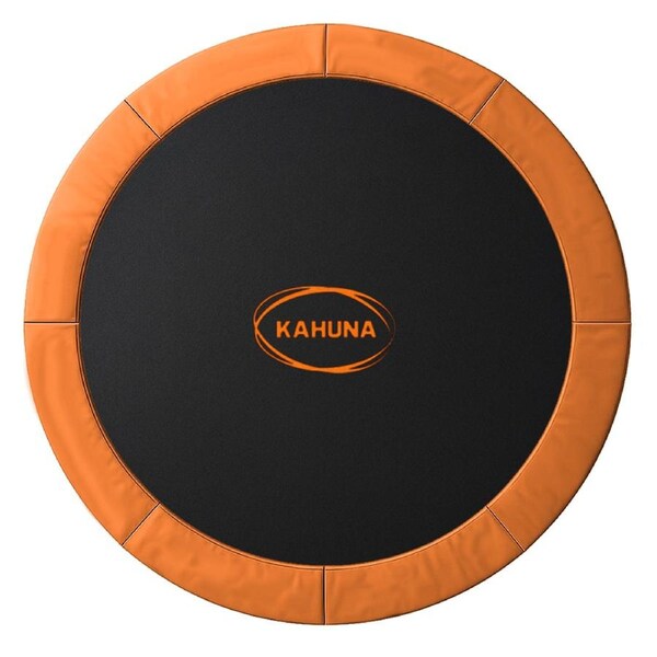 Kahuna 16ft Replacement Trampoline Safety Pad Cover and Jumping Spring Mat - Orange