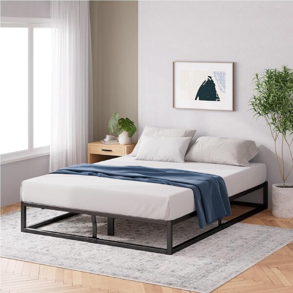 Zinus Metal Bed Base 25cm Queen Double King Single Size Underbed Storage Double