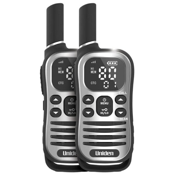 Uniden UH610-2 Max 1W UHF CB HH Radio Twin Pack