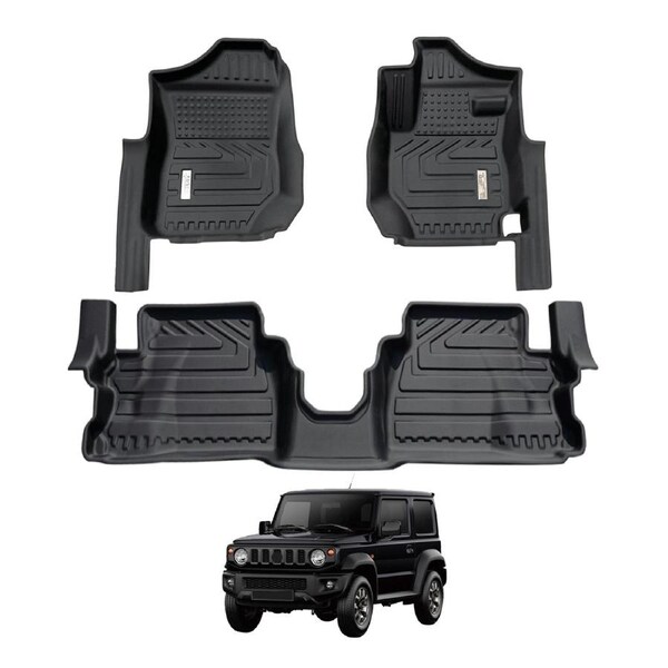 5D Car Floor Mats for Suzuki Jimny 3-Door Auto 2018-Onwards