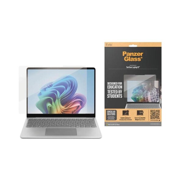 PanzerGlass UltraWide Fit Screen Protector for Microsoft Surface Laptop 13" (1st Ed)