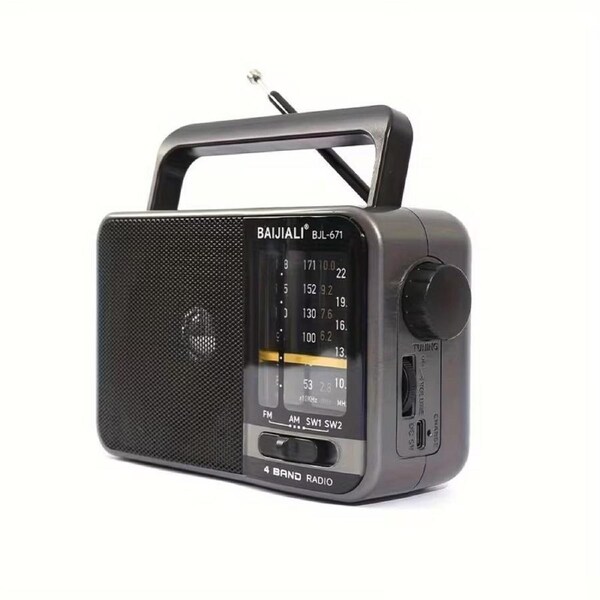 Portable AM/FM/SW Radio with Voice Recorder