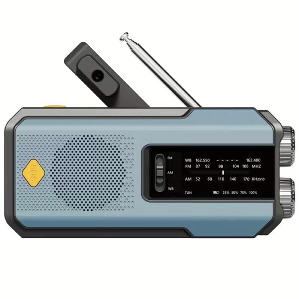 All-in-One Emergency Radio with Power Bank