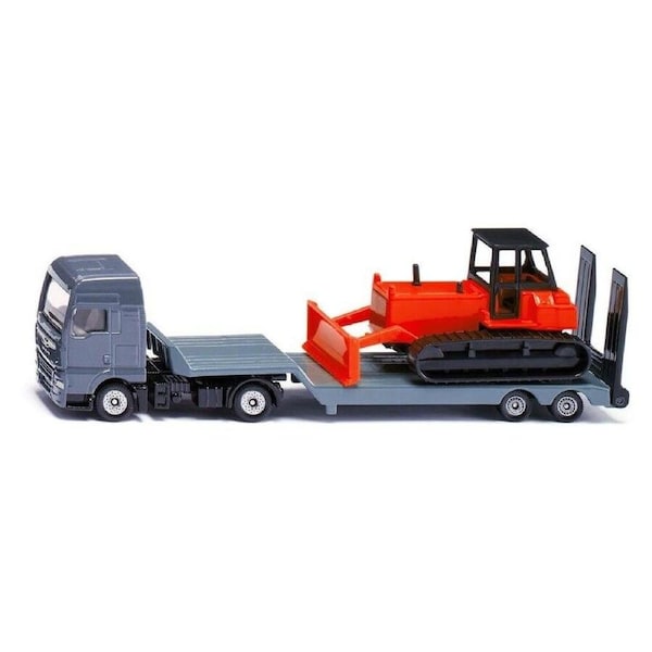 Siku 1762 Die-Cast Vehicle MAN Truck with Bulldozer1:87 Scale