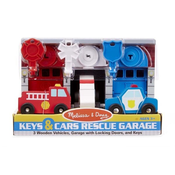 Melissa & Doug Keys & Cars Rescue Garage