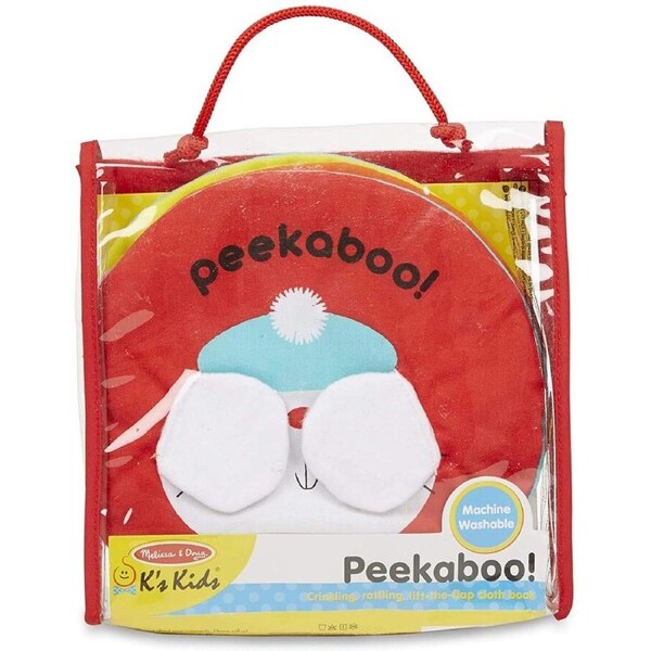 Melissa & Doug Soft Activity Book Peekaboo