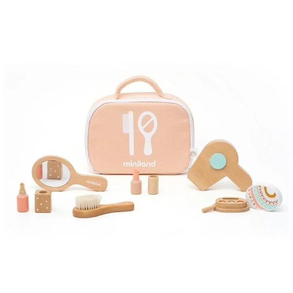 Miniland Educational Doll Wooden Beauty Set 6pcs