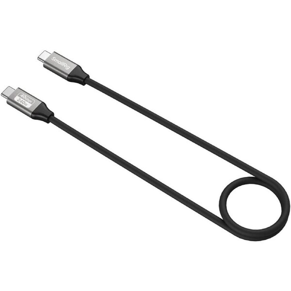 SmallRig USB-C Data Cable (Straight to Straight, 60cm / 23.6in) (40Gbps + 240W + 8K)