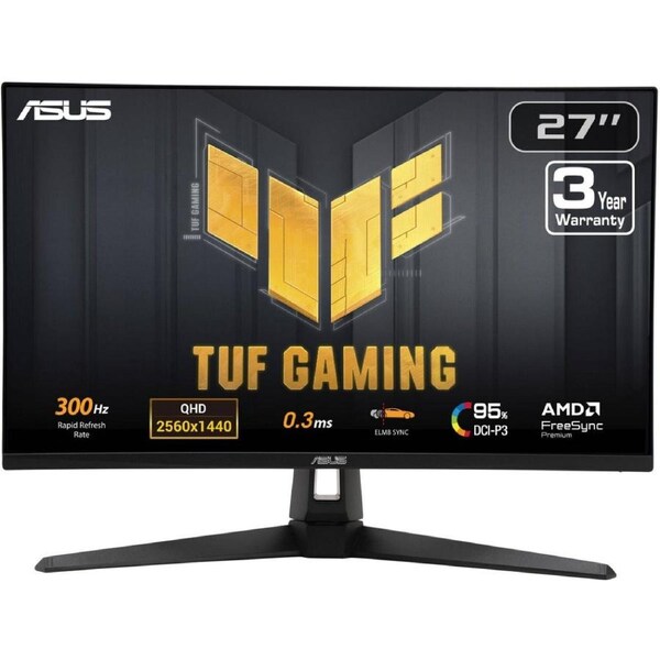 ASUS TUF Gaming VG27AQM5A 27" QHD 300Hz 0.03ms IPS Gaming Monitor