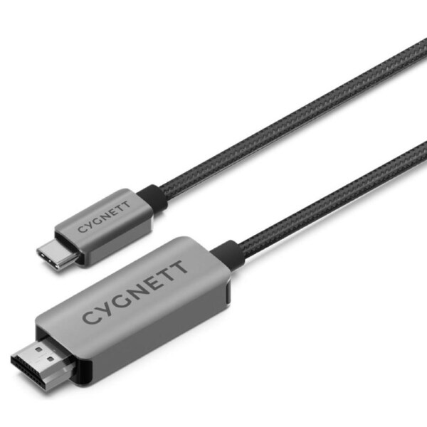 [CY4545CHDMI] Cygnett Unite 2.5m 8K USB-C to HDMI Cable - Black
