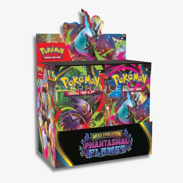 Pokemon TCG Mega Evolutions Phantismal Flames Booster Box