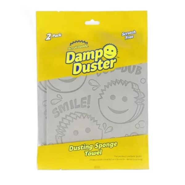 Scrub Daddy Damp Duster Towel 2 Pack