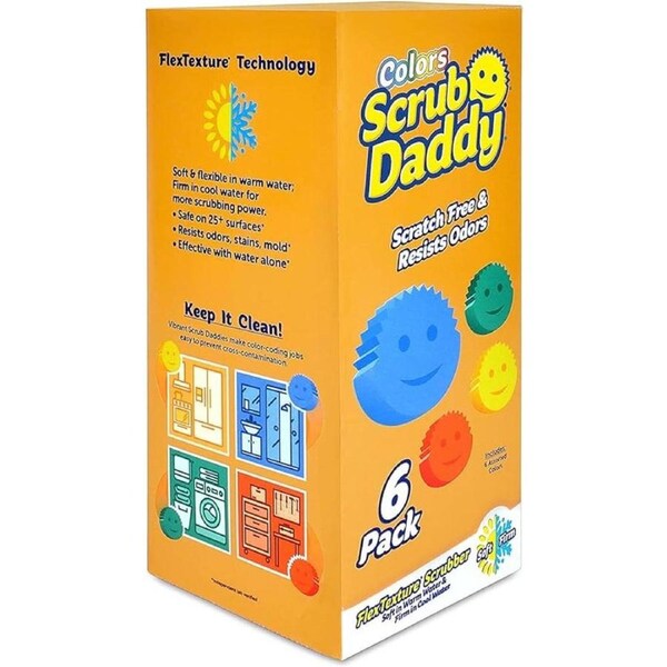 Scrub Daddy Colours 6 Pack
