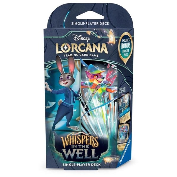 Disney Lorcana - TCG - Whispers in the Well Judy Hopps & Robin Hood Single Player (Starter) Deck