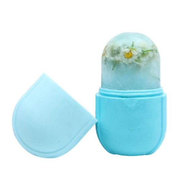 Nevenka Ice Roller for Face and Eye Care Kit for Brighten Skin Your Natural Glow-Blue