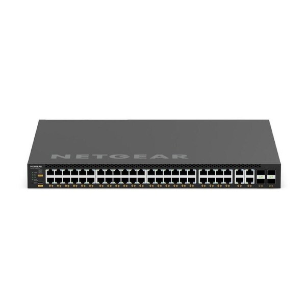 NETGEAR M4350-44M4X4V 52-Port Managed Switch with 44 x 2.5G and 4 x 10g/Multi-Gig PoE+ with 4 x 25GBASE-X SFP28 (MSM4352)