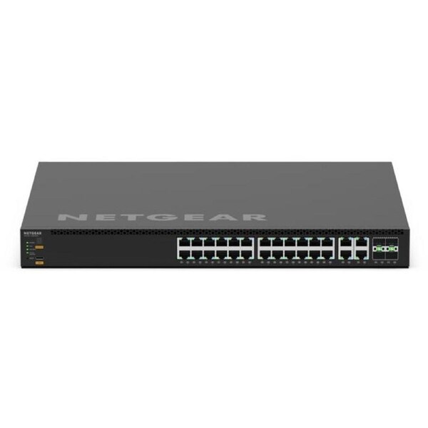 NETGEAR M4350-24M4X4V 32-Port Managed Switch with 24 x 2.5G and 4 x 10g/Multi-Gig PoE++ with 4 x 25GBASE-X SFP28 (MSM4332)