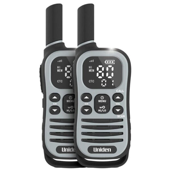 Uniden UH615-2 Max 1.5W UHF CB HH Radio Twin Pack