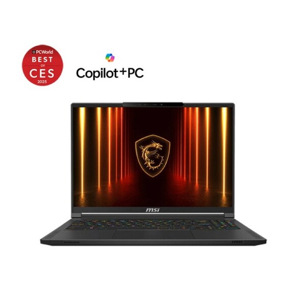 MSI Stealth Series Gaming Notebook 16' QHD AMD Ryzen(TM) AI 9 HX 370 Processor