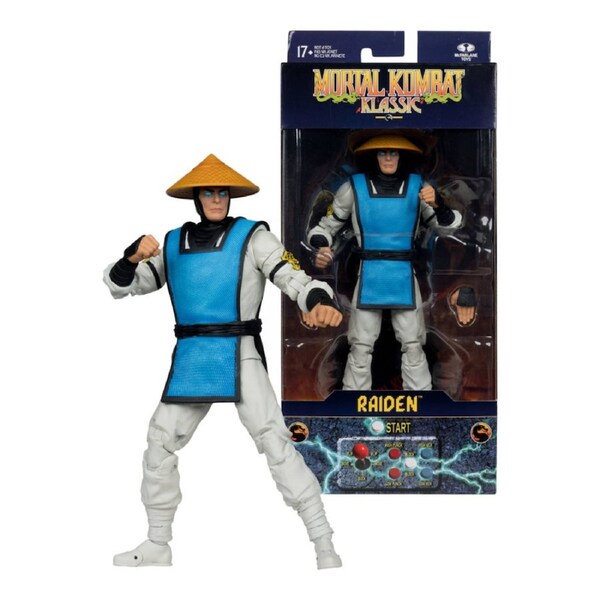 Mortal Kombat Klassic Raiden 7 inch Action Figure