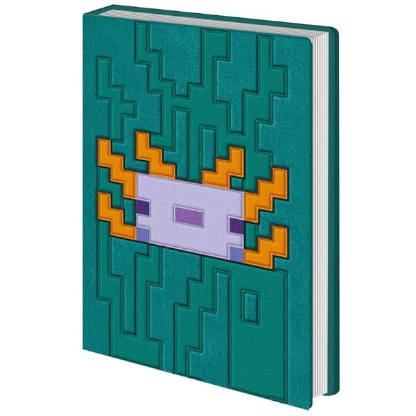 Minecraft Axolotl Plush A5 Notebook