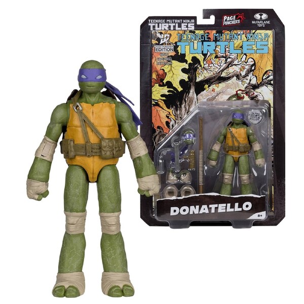 Teenage Mutant Ninja Turtles Donatello Page Punchers 5 inch Figure with Comic