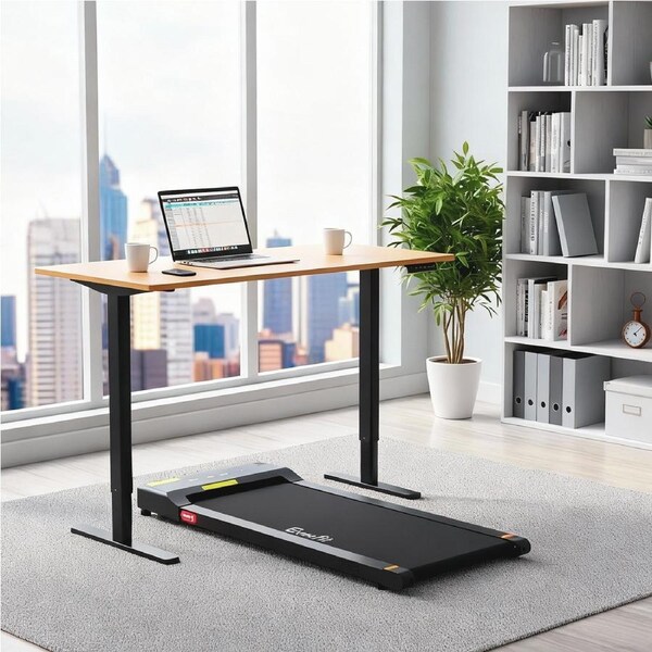 Artiss Electric Treadmill with 120cm Automatic Standing Desk Walking Pad 400mm