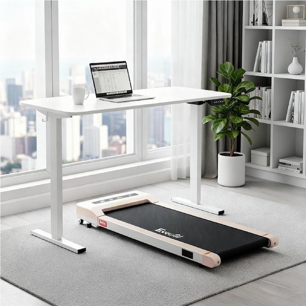 Artiss Electric Treadmill with 140cm Automatic Standing Desk Walking Pad 360mm