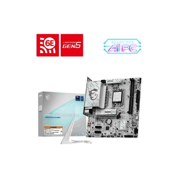 MSI H810M GAMING WIFI6E: LGA1851, Intel H810, DDR5 6400+, PCIe 5.0 x16, M.2