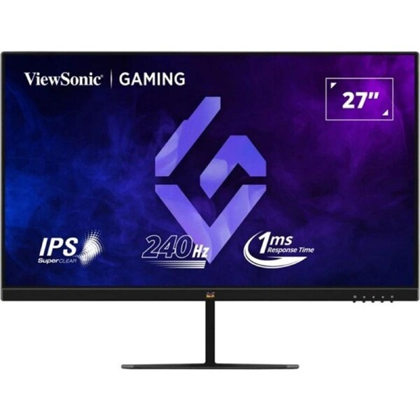 ViewSonic 27' Full HD 100Hz SuperClear IPS Panel with DisplayPort HDMI and VGA Speakers 2W VESA mount Monitor