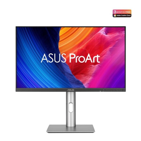 ASUS PA27JCV 27' ProArt Display 5K Professional Monitor, IPS, 5K (5120 x 2880),99% DCI-P3, LuxPixel AGLR, Light Sync, USB-C PD 96W