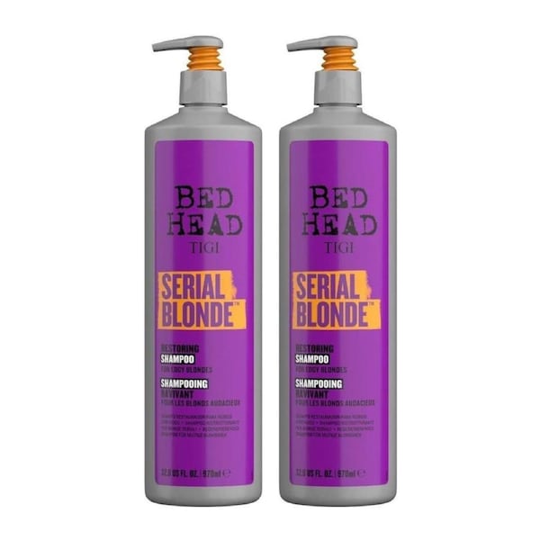 Bed Head Serial Blonde Restoring Shampoo 970ml x 2 Pack (Total 1940ml)