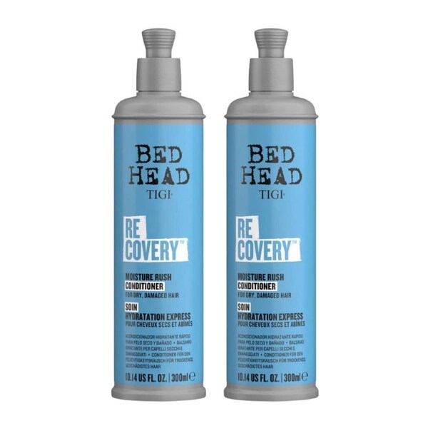 Tigi Bed Head Moisture Rush Recovery Conditioner 300ml x 2 Pack (Total 600ml)