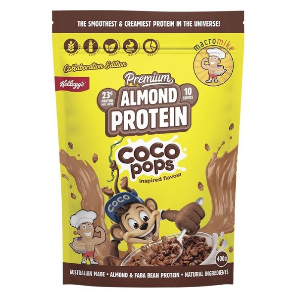 Macro Mike x Kellogg's Almond Protein Coco Pops Inspired 400g