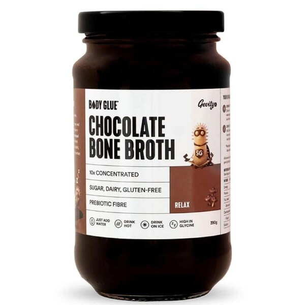 Gevity Rx Chocolate Bone broth Concentrate Relax 390g