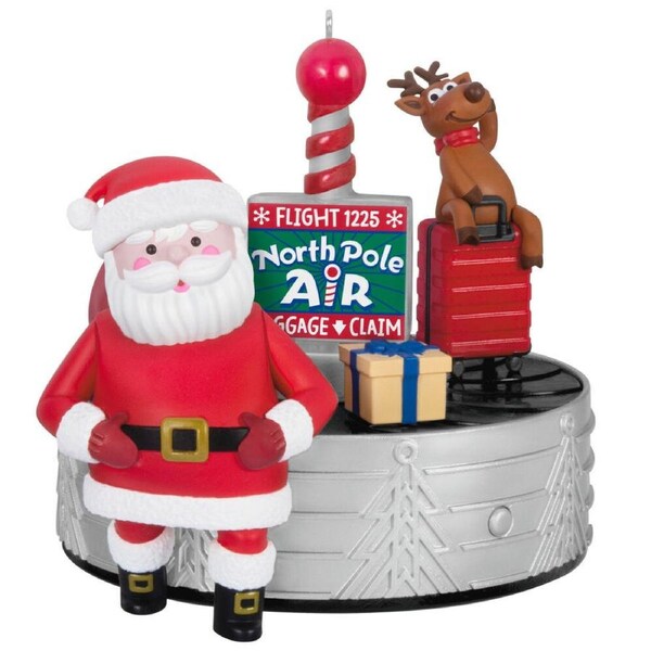 2024 Hallmark Keepsake Ornament - Ho-Ho-Holiday Travel with Light, Sound and Motion
