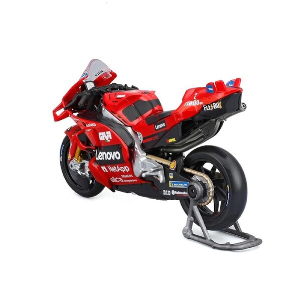 Maisto 1:18 2024 Moto GP Ducati Lenovo Bagnaia #1 World Champion Motorcycle