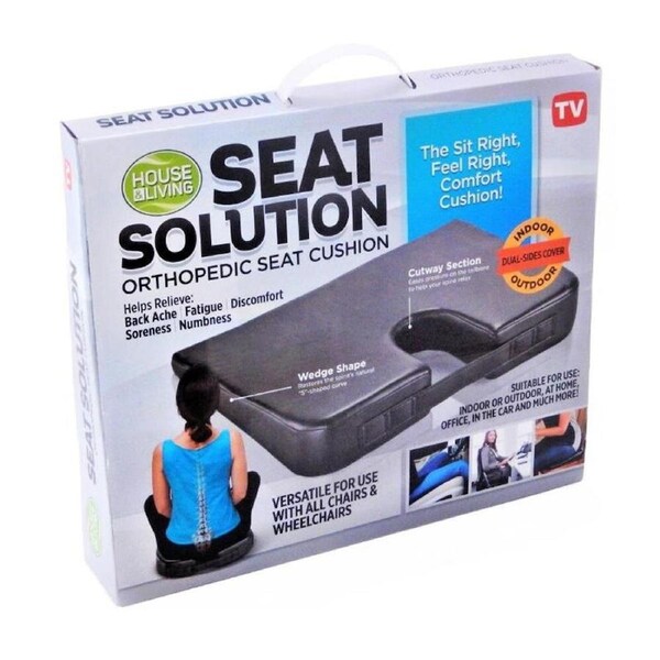 House & Living Seat Solution Orthopedic Cushion for Chairs Indoor/Outdoors