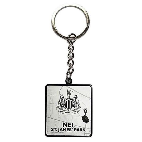 Newcastle United FC Route To St James' Park Keyring